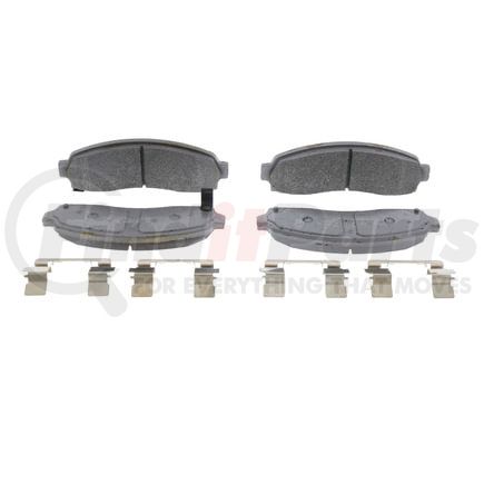 Wagner MX913 Disc Brake Pad Set Wagner Brake ThermoQuiet MX913 Semi-Metallic Disc Brake Pad Set