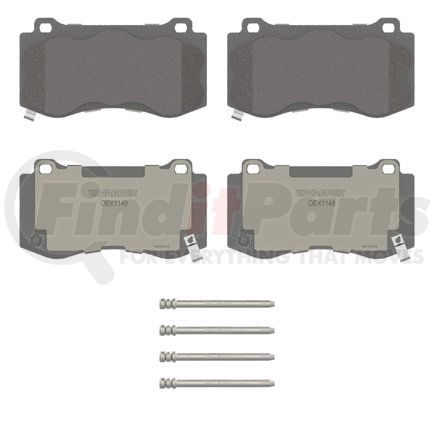 Wagner OEX1149 Disc Brake Pad Set Premium Ceramic Disc Pad