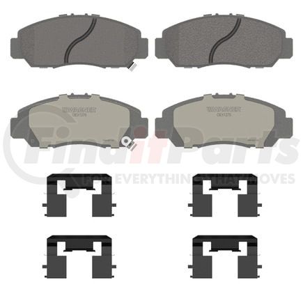 Wagner OEX1276 Disc Brake Pad Set OEX Ceramic Brake Pad