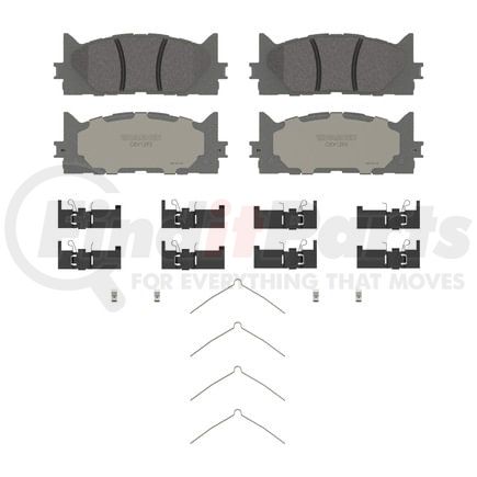 Wagner OEX1293 Disc Brake Pad Set Premium Ceramic Disc Pad