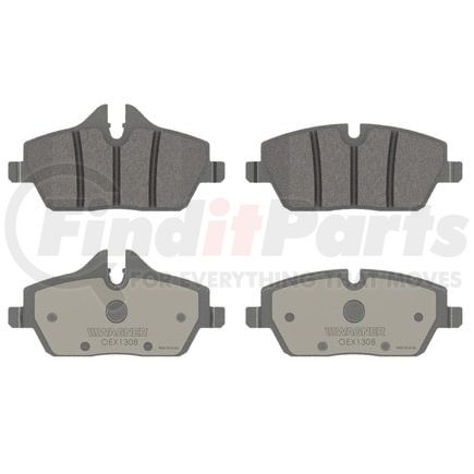 Wagner OEX1308 Disc Brake Pad Set OEX Ceramic Brake Pad