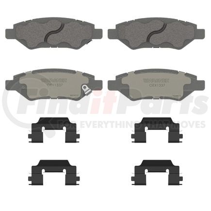 Wagner OEX1337 Disc Brake Pad Set Premium Ceramic Disc Pad