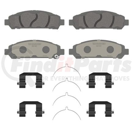 Wagner OEX1401 Disc Brake Pad Set Premium Ceramic Disc Pad