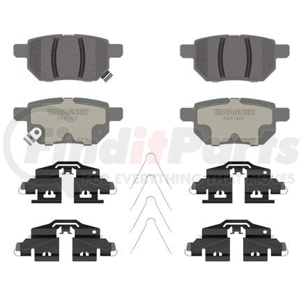 Wagner OEX1423 Disc Brake Pad Set CERAMIC DISC PAD SET