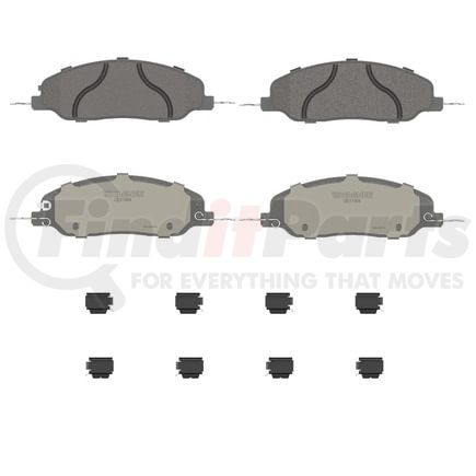 Wagner OEX1464 Disc Brake Pad Set OEX Ceramic Brake Pad