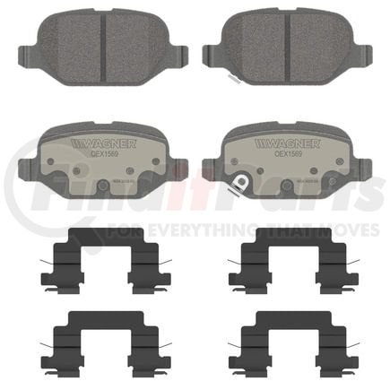Wagner OEX1569 Disc Brake Pad Set OEX Ceramic Brake Pad