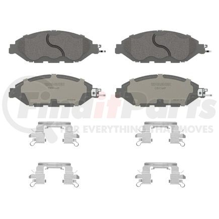 Wagner OEX1649 Disc Brake Pad Set Premium Ceramic Disc Pad