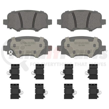Wagner OEX1809 Disc Brake Pad Set Premium Ceramic Disc Pad