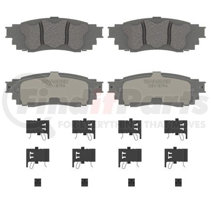 Wagner OEX1879A Disc Brake Pad Set Premium Ceramic Disc Pad