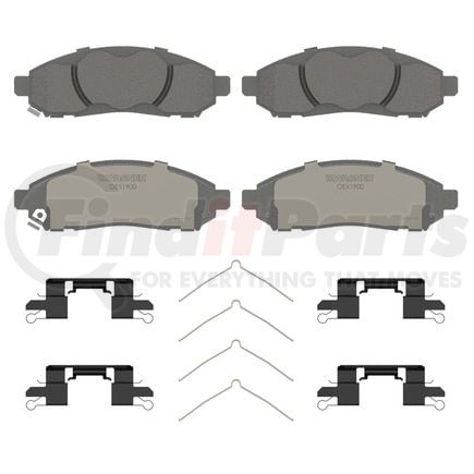 Wagner OEX1900 Disc Brake Pad Set Premium Ceramic Disc Pad
