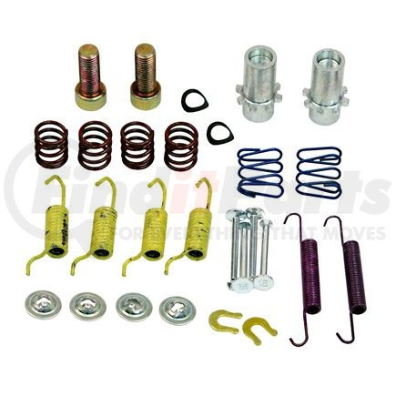 084-1671 by BECK ARNLEY - EMERGENCY BRAKE SHOE HARDWARE KIT