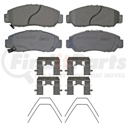 Wagner OEX1608 Disc Brake Pad Set OEX Ceramic Brake Pad