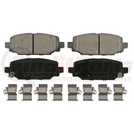 Wagner ZD2172 Disc Brake Pad Set QS Ceramic Brake Pads
