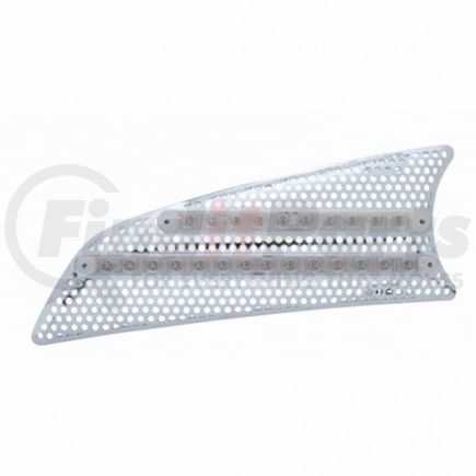 United Pacific 41533 Grille Air Intake Grille Air Intake - LH, LED, Red LED/Clear Lens, for 2007+ Kenworth T660