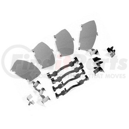 084-1330 by BECK ARNLEY - DISC BRAKE HRDWR KIT W/SH