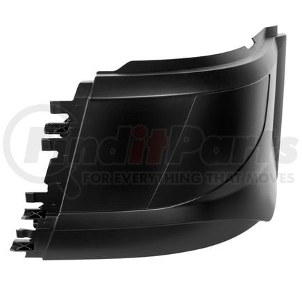 United Pacific 42813 Bumper End Bumper End - LH, without Fog Light, with Aero Style Bumper, for 2015-2017 Volvo VNL
