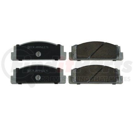 085-0159 by BECK ARNLEY - PREMIUM ASM BRAKE PADS