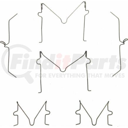 Wagner H15680 Disc Brake Hardware Kit Wagner Brake H15680 Disc Brake Hardware Kit