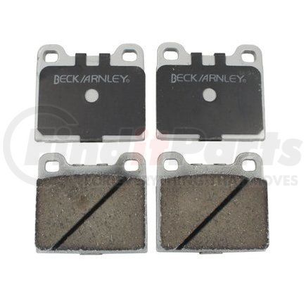 085-0407 by BECK ARNLEY - PREMIUM ASM BRAKE PADS