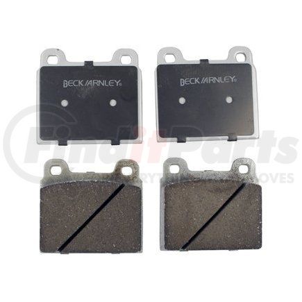 085-0688 by BECK ARNLEY - PREMIUM ASM BRAKE PADS