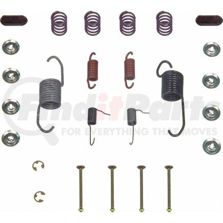 Wagner H17185 Drum Brake Hardware Kit Wagner H17185 Brake Combi Kit