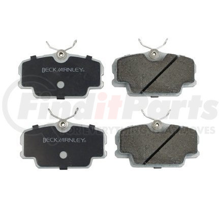 085-1236 by BECK ARNLEY - PREMIUM ASM BRAKE PADS