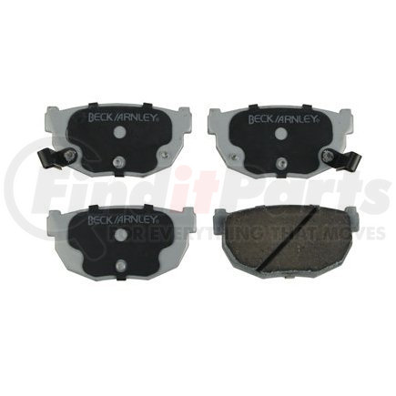 085-1245 by BECK ARNLEY - PREMIUM ASM BRAKE PADS