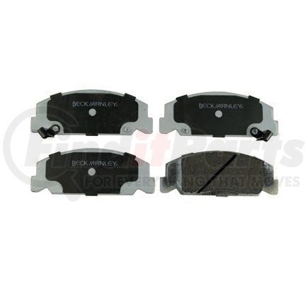 085-1252 by BECK ARNLEY - PREMIUM ASM BRAKE PADS