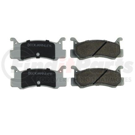 085-1284 by BECK ARNLEY - PREMIUM ASM BRAKE PADS