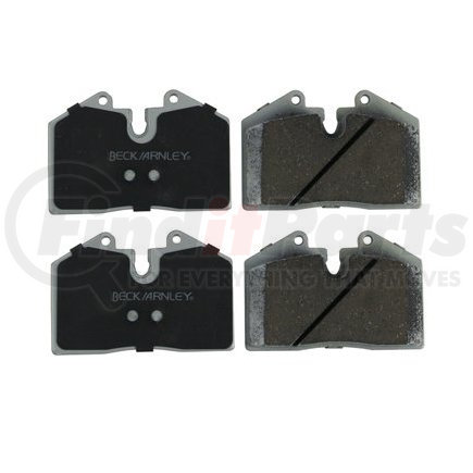 085-1298 by BECK ARNLEY - PREMIUM ASM BRAKE PADS