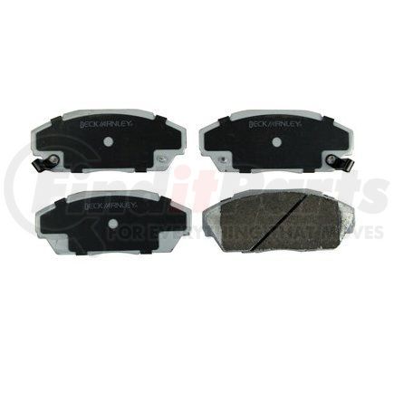 085-1322 by BECK ARNLEY - Premium Asm Brake Pads