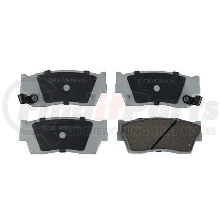 085-1369 by BECK ARNLEY - PREMIUM ASM BRAKE PADS