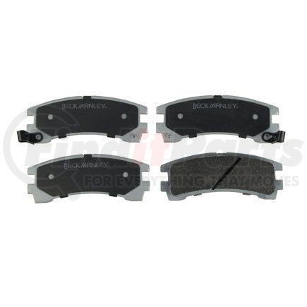 085-1372 by BECK ARNLEY - PREMIUM ASM BRAKE PADS