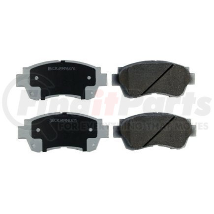 085-1379 by BECK ARNLEY - PREMIUM ASM BRAKE PADS