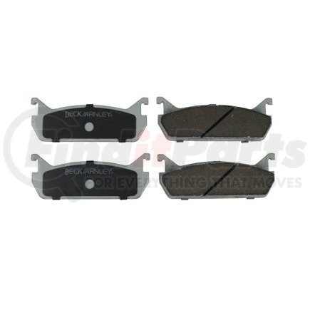 085-1389 by BECK ARNLEY - PREMIUM ASM BRAKE PADS