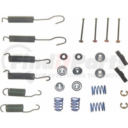 Wagner H7018 Drum Brake Hardware Kit Wagner H7018 Brake Combi Kit