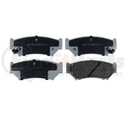 085-1461 by BECK ARNLEY - PREMIUM ASM BRAKE PADS