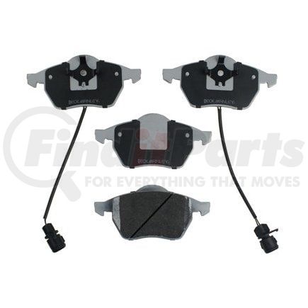 085-1480 by BECK ARNLEY - PREMIUM ASM BRAKE PADS