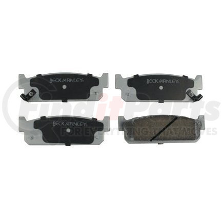 085-1483 by BECK ARNLEY - PREMIUM ASM BRAKE PADS