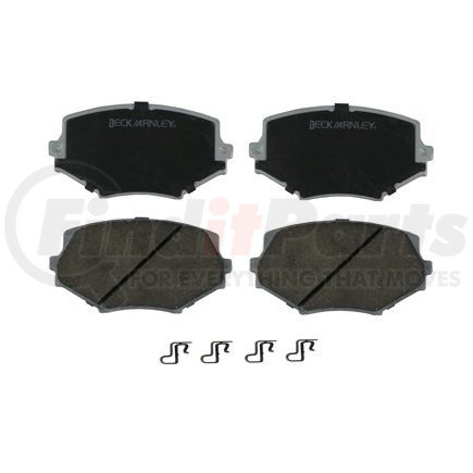 085-1504 by BECK ARNLEY - PREMIUM ASM BRAKE PADS