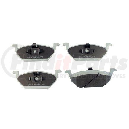 085-1549 by BECK ARNLEY - PREMIUM ASM BRAKE PADS