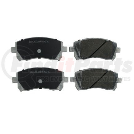 085-1554 by BECK ARNLEY - PREMIUM ASM BRAKE PADS