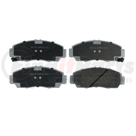 085-1574 by BECK ARNLEY - PREMIUM ASM BRAKE PADS