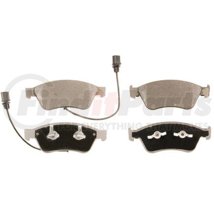 Wagner MX1024 Disc Brake Pad Set Wagner Brake ThermoQuiet MX1024 Semi-Metallic Disc Brake Pad Set