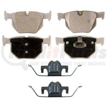 Wagner MX1042A Disc Brake Pad Set Wagner Brake ThermoQuiet MX1042A Semi-Metallic Disc Brake Pad Set