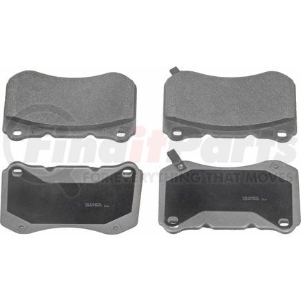 Wagner MX1049 Disc Brake Pad Set Wagner Brake ThermoQuiet MX1049 Semi-Metallic Disc Brake Pad Set