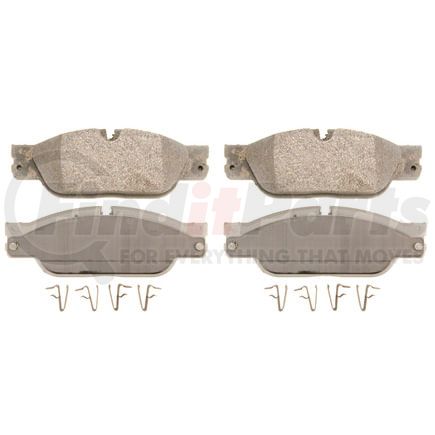 Wagner MX1065 Disc Brake Pad Set Wagner Brake ThermoQuiet MX1065 Semi-Metallic Disc Brake Pad Set