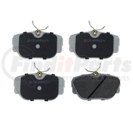 085-1588 by BECK ARNLEY - PREMIUM ASM BRAKE PADS