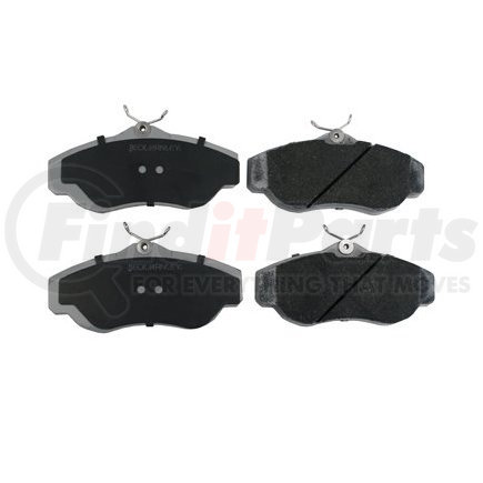 085-1587 by BECK ARNLEY - PREMIUM ASM BRAKE PADS