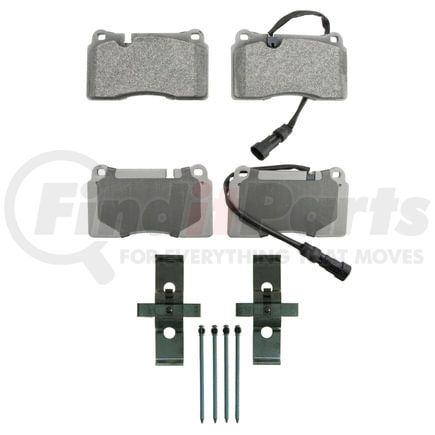 Wagner MX1129A Disc Brake Pad Set Wagner Brake ThermoQuiet MX1129A Semi-Metallic Disc Brake Pad Set